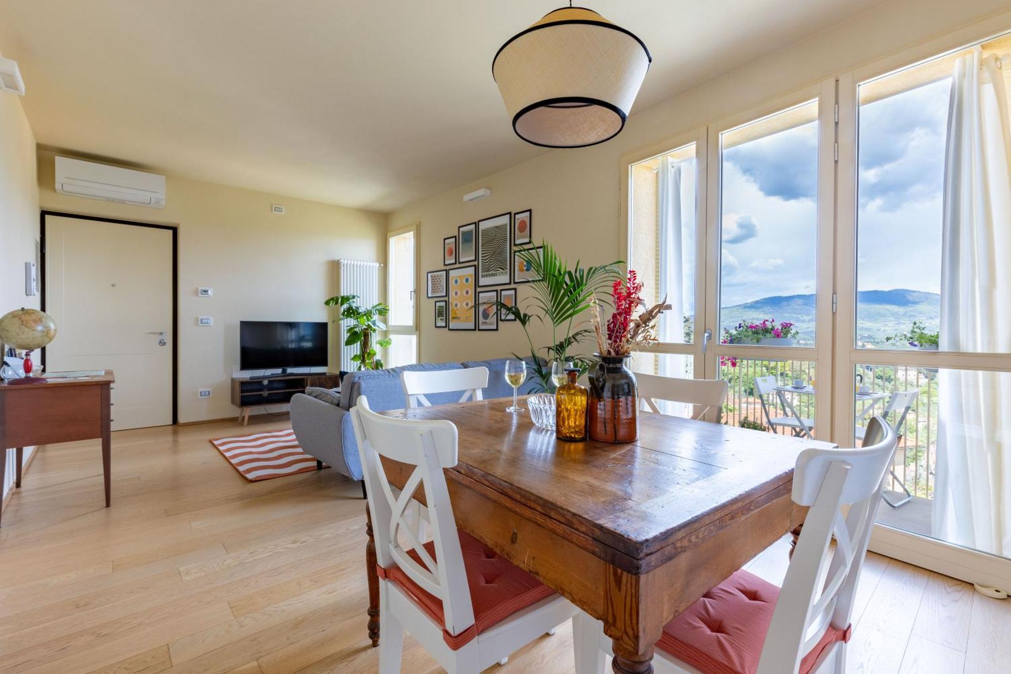 Gladys, Appartamento Con Vista A Fiesole Ngoại thất bức ảnh